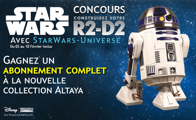 Concours R2-D2 Altaya