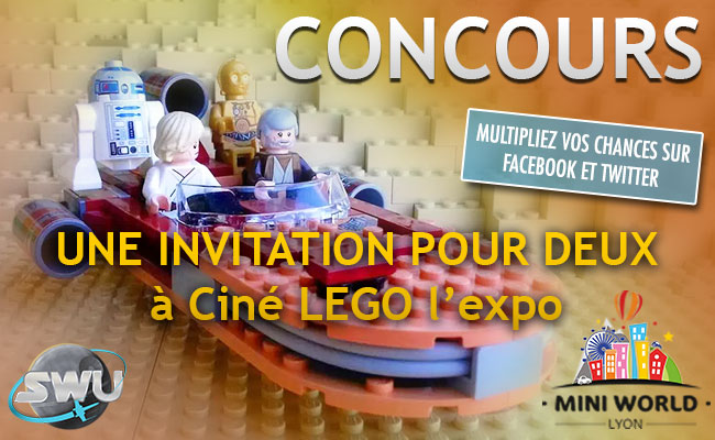 Concours Ciné LEGO l'expo - une invitation à gagner !