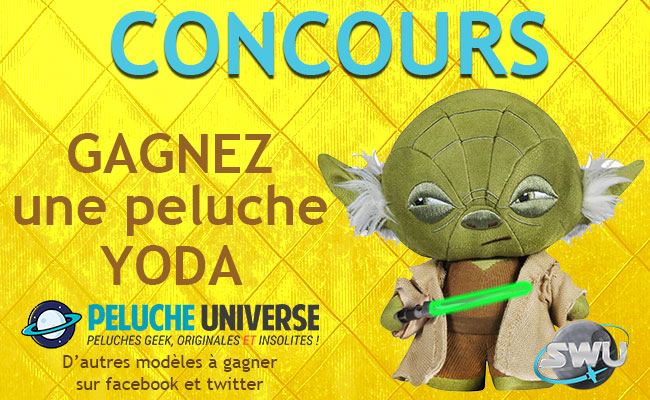 Concours Peluche Yoda avec Peluche Universe