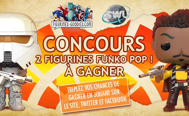 Concours Funko Pop! avec Figurines Goodies