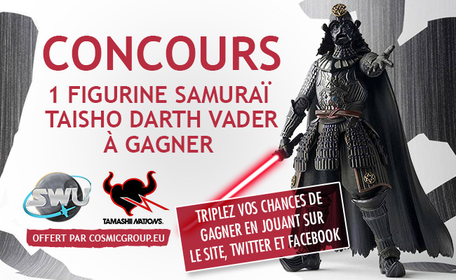 Concours Tamashii Nations avec Cosmic Group