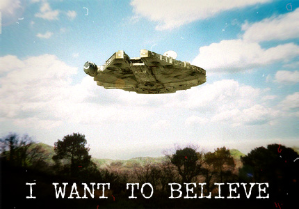 Jedi Rieur #41 : I want to believe