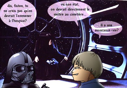 Jedi Rieur #3 : Vador et Luke
