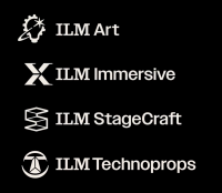 Logos d'ILM Art, Immersive, StageCraft et Technoprops