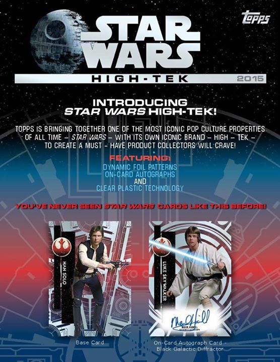 [Trading Cards] Topps Star Wars HighTek • Actualités Illustrations