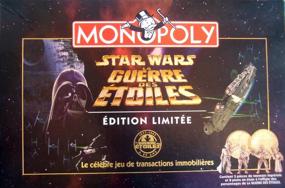 star wars monopoly classic trilogy edition 1997