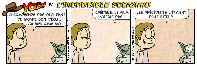 Yoda et l'Incroyable Scénario