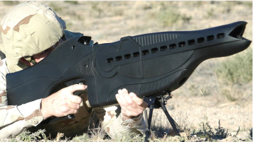 Le PHaSR - Personnel Halting and Stimulation Response Rifle © US Air Force